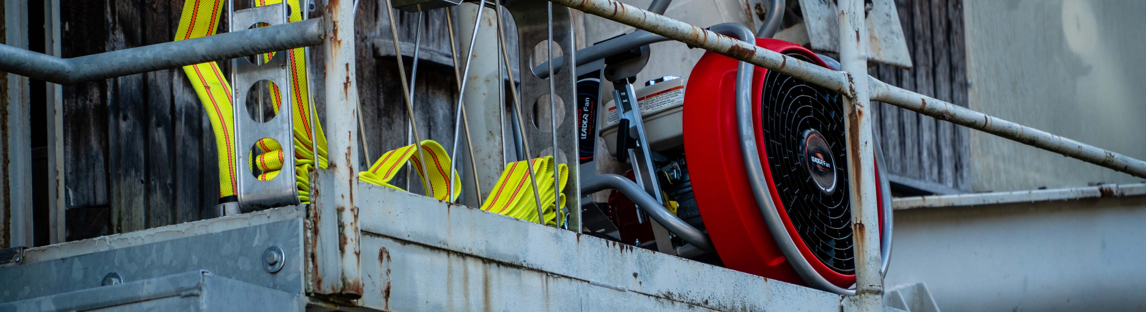 Elektrischer Lüfter in Bereitstellung